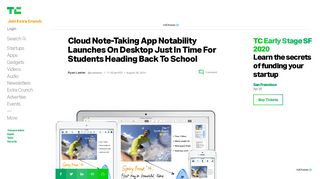 
                            3. Cloud Note-Taking App Notability Launches On Desktop Just In Time ...