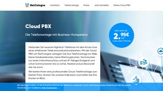 
                            7. Cloud PBX - NetCologne