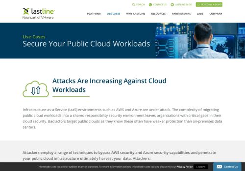 
                            6. Cloud Security, Hybrid Cloud Security, AI Cloud Security | Lastline