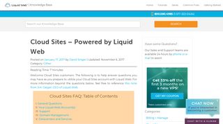 
                            5. Cloud Sites – Powered by Liquid Web | Liquid Web Knowledge Base