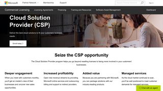 
                            8. Cloud Solution Provider (CSP) - Microsoft Partner Network
