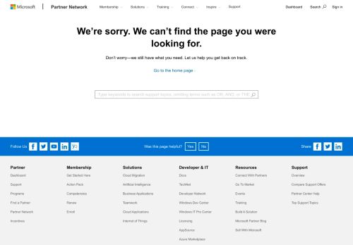 
                            5. Cloud Solutions Provider Homepage - Microsoft Partner Network