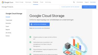 
                            5. Cloud Storage - Online gegevensopslag | Cloud Storage | Google Cloud