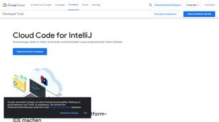 
                            6. Cloud Tools für IntelliJ – Cloud-Back-Ends ... - Google Cloud