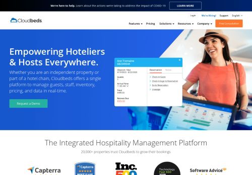 
                            6. Cloudbeds - Hospitality Management Software for Hotels, Hostels ...