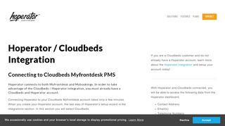 
                            5. Cloudbeds Integration — Hoperator