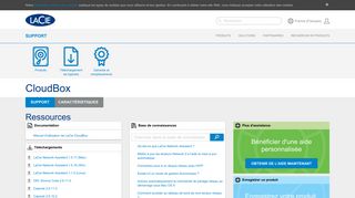 
                            2. CloudBox | LaCie Support France