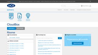 
                            2. CloudBox | LaCie Supporto Italia