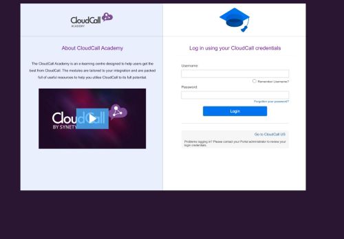 
                            3. CloudCall Academy - CloudCall Portal