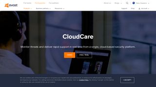 
                            7. CloudCare - Layered IT Security Platform | Avast Business