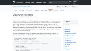 
                            10. CloudCrowd on Rails · documentcloud/cloud-crowd Wiki · GitHub