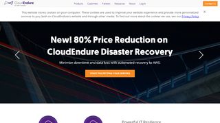 
                            13. CloudEndure | Disaster Recovery, Cloud Backup, and Cloud Migration