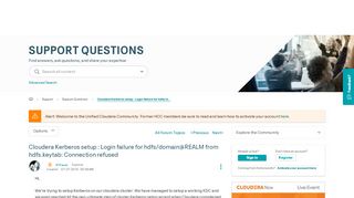 
                            5. Cloudera Kerberos setup : Login failure for hdfs/d... - Cloudera ...