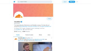 
                            10. Cloudflare (@Cloudflare) | Twitter