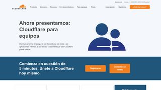 
                            2. Cloudflare: la empresa de rendimiento y seguridad web | Cloudflare