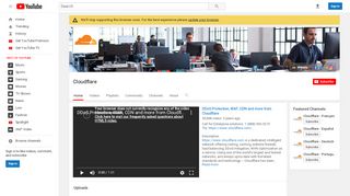 
                            5. Cloudflare - YouTube