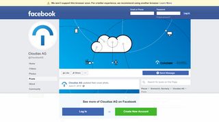 
                            5. Cloudiax AG - Posts | Facebook