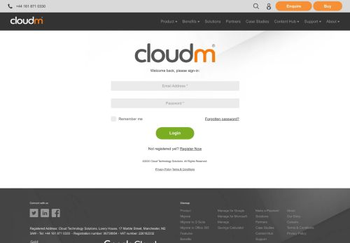 
                            5. CloudM Login