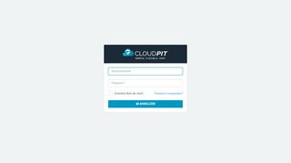 
                            3. CloudPit: Login