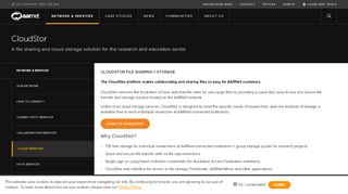 
                            9. CloudStor file sender and storage service | AARNet