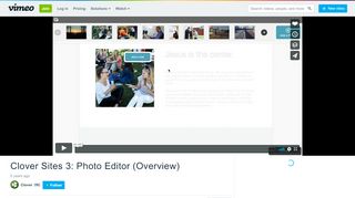 
                            11. Clover Sites 3: Photo Editor (Overview) on Vimeo