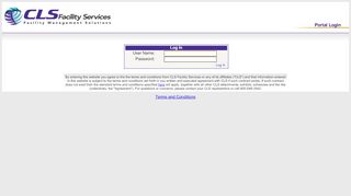 
                            4. CLS Web Portal: Log in