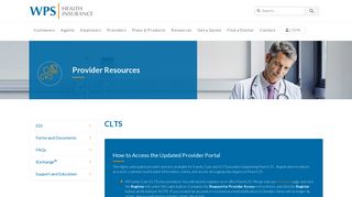
                            8. CLTS | WPS Health Insurance