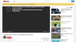 
                            8. Club Atlético Boca Juniors - Spot Campaña Socio Adherente - YouTube
