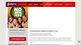 
                            11. Club barona - Barona Casino