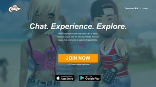 
                            6. Club Cooee: Free Online Chat in 3D. Meet people, Create your ...