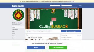 
                            5. Club del Burraco - Home | Facebook