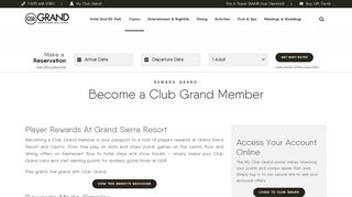 
                            9. Club Grand | Players Rewards | Grand Sierra Resort and Casino