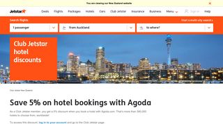 
                            3. Club Jetstar discount hotel offer | Jetstar