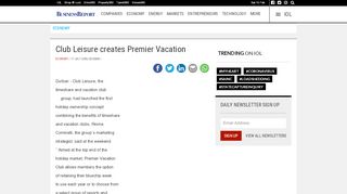 
                            13. Club Leisure creates Premier Vacation | IOL Business Report