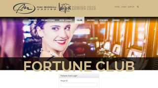 
                            3. Club Login Club - Fort McDowell Casino