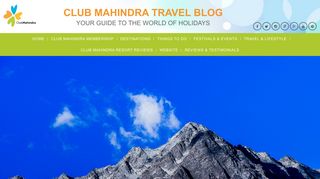 
                            9. Club Mahindra Travel Dairies | Membership, Reviews & Destinations