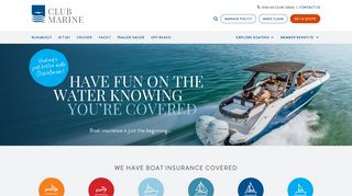 
                            5. Club Marine: Boat & Marine Insurance Online Quotes Australia