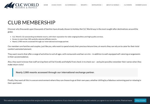 
                            2. Club Membership - CLC World