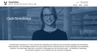 
                            12. Club-Newsletter – Handelsblatt – Der Wirtschaftsclub