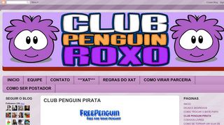 
                            12. Club Penguin Roxo: CLUB PENGUIN PIRATA