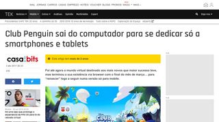 
                            5. Club Penguin sai do computador para se dedicar só a smartphones e ...