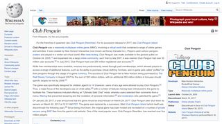 
                            10. Club Penguin - Wikipedia