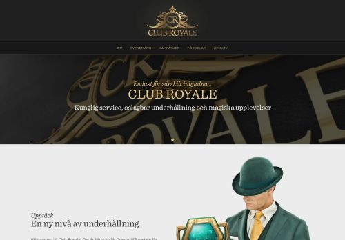 
                            11. Club Royale hos Mr Green | Exklusivt VIP Casino - endast för inbjudna