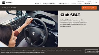 
                            2. Club SEAT: Profitieren auch Sie von der Mitgliedschaft! | SEAT