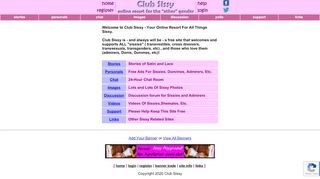 
                            5. Club Sissy: Free Personals for the Transgender Community