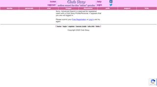 
                            7. Club Sissy: Sissy Personals - View By Category