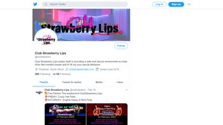 
                            5. Club Strawberry Lips (@clubslipskzn) | Twitter