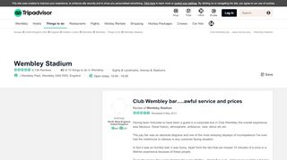 
                            11. Club Wembley bar.....awful service and prices - Traveller Reviews ...