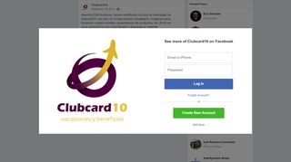 
                            4. Clubcard10 - Atención Distribuidores, hemos modificado la... | Facebook