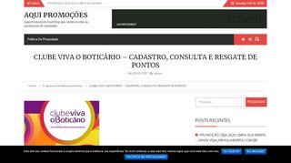 
                            9. CLUBE VIVA O BOTICÁRIO – CADASTRO, CONSULTA E RESGATE ...